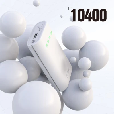 Pzx C146 미니 선물 인기 판매 3600mAh 전원 은행(LED 조명 포함)