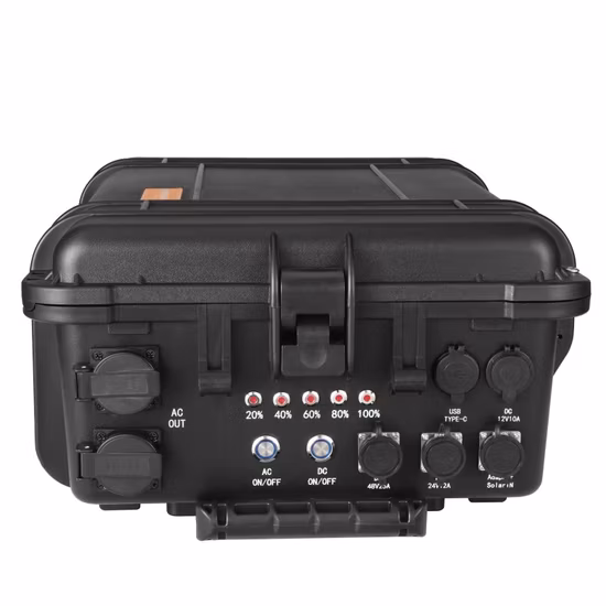 태양광 발전기 200W 300W 500W 600W 1000W 2000W 실외 은행 Tragbares Solar-LiFePO4-Tragbares Kraftwerk