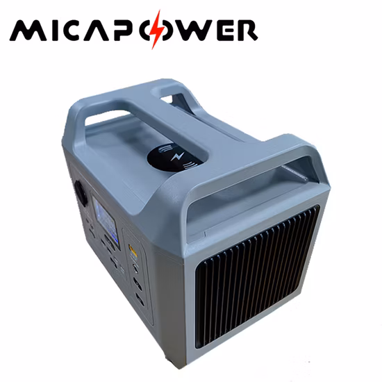 이동할 수 있는 전기 220V 600W 휴대용 태양 에너지 비상 발전소