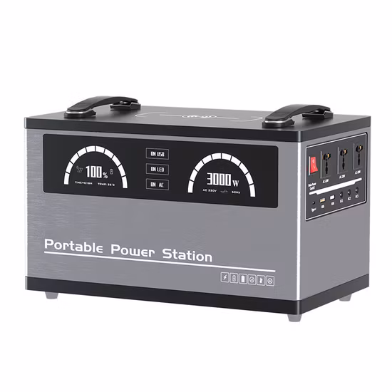 1200W LiFePO4 배터리, 고속 충전 휴대용 실외 발전소