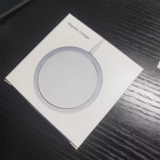 15W 10000mAh 자기 투명 전원 은행 무선 외부 배터리 미니 magsafe 전원 은행 아이폰에 대 한 빠른 충전 휴대용 충전기