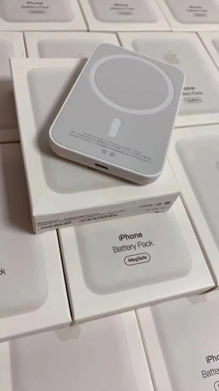 2023년 공장 자기 보조베터리 iPhone 12용 3000mAh iPhone 13 5000mAh 무선 Mag 안전 배터리 팩 Apple 보조베터리